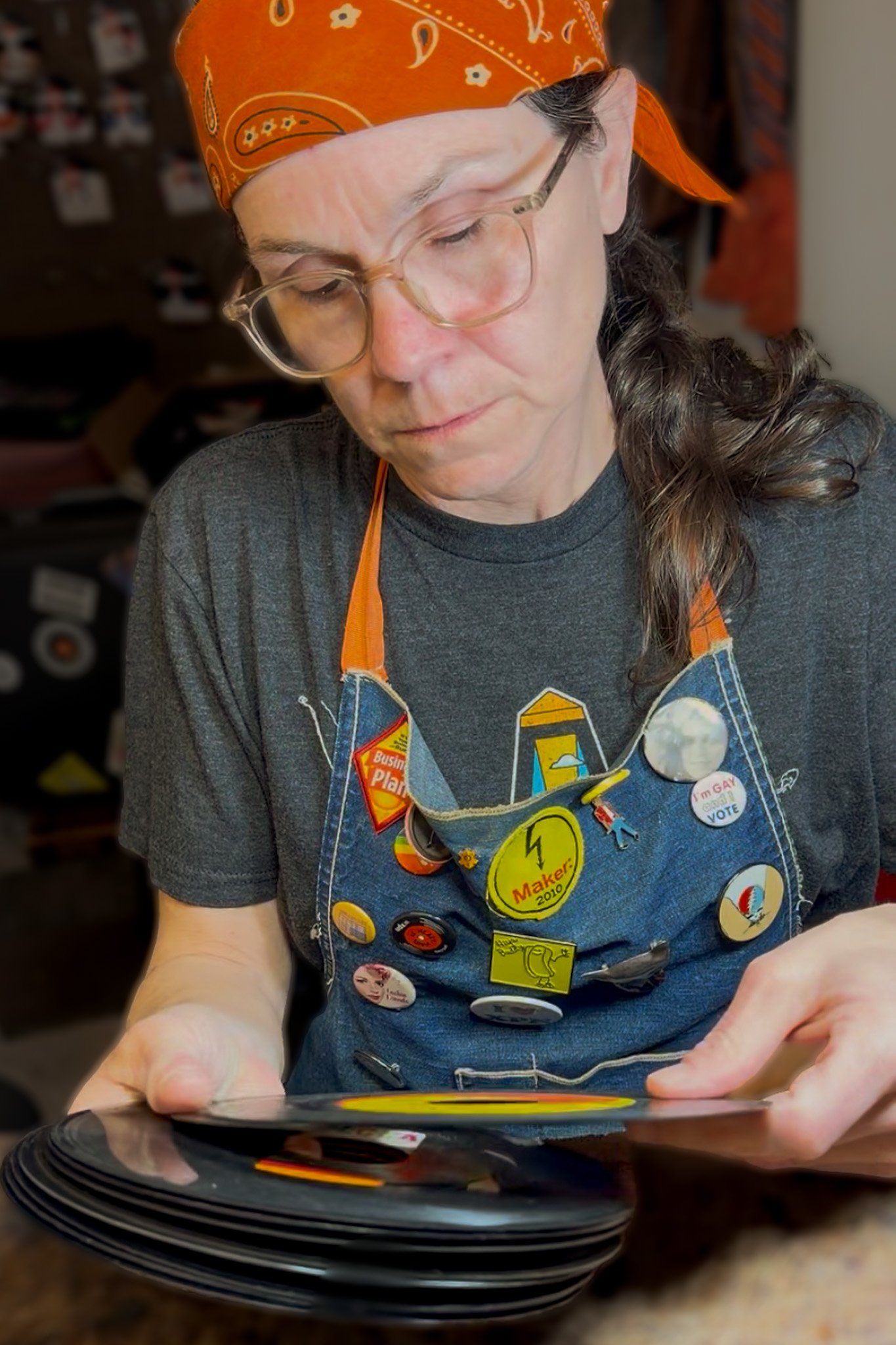 Examining rescued records before choosing them