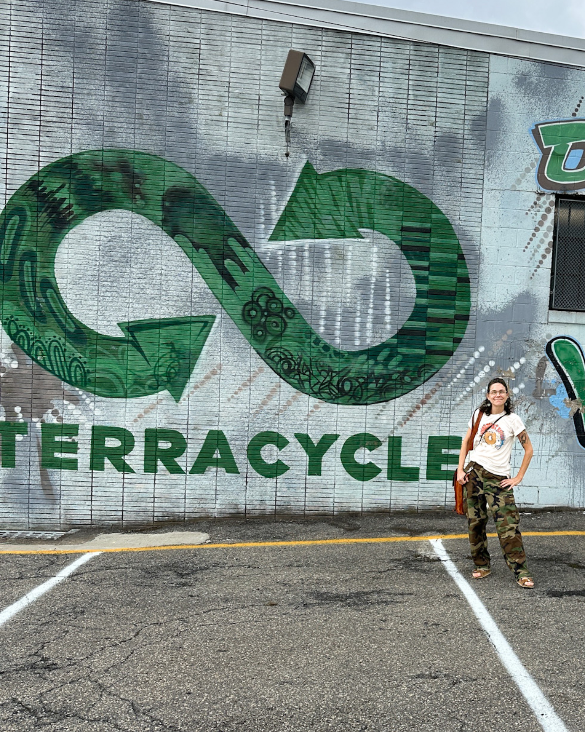 reVinyled artwork displayed at TerraCycle